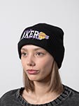 Шапка MITCHELL NESS арт. HK10007-LALBLCK Los Angeles Lakers NBA (черный)